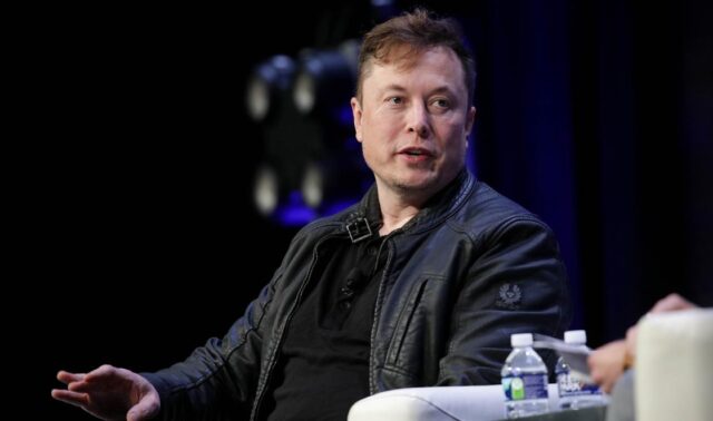 Elon Musk attends SATELLITE 2020 conference